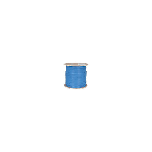 Vertical Cable 065-301/A/P/BL 23 AWG CAT6A Unshielded UTP Solid BC Cable Plenum Rated(CMP) 1000ft Spool Blue