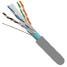 Vertical Cable 062-515/S/ST/GY 24/8C CAT6 F/UTP Shielded Stranded Bare Copper 1000ft Pull Box Gray