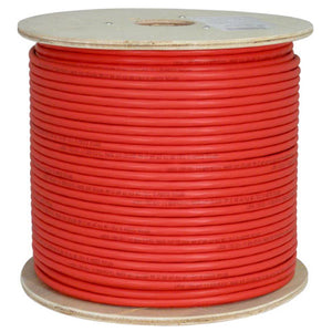 Vertical Cable 064-692/A/RD 23/8C CAT6A (Augmented) 10Gb UTP Solid BC Cable 1000ft Pull Box Red