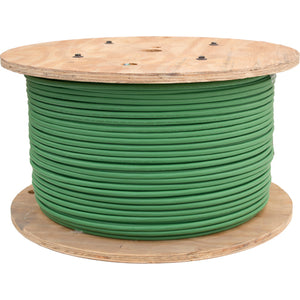 Vertical Cable 065-302/A/P/GR 23 AWG CAT6A Unshielded UTP Solid BC Cable Plenum Rated(CMP) 1000ft Spool Green