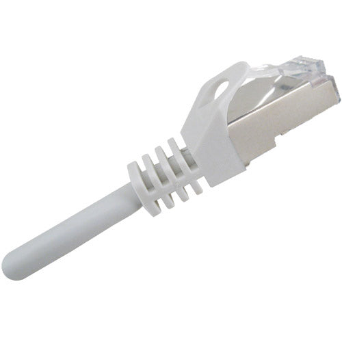 Vertical Cable 076-1017/1WH 26 AWG CAT6A Shielded Stranded BC Mold-Injected Patch Cord White (Pack of 350)
