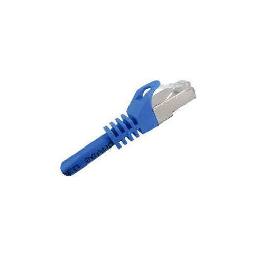 Vertical Cable 076-1029/3BL 26 AWG 3FT CAT6A Shielded Stranded BC Mold-Injected Patch Cord Blue (Pack of 300)