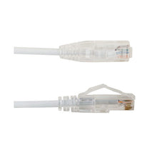 Vertical Cable 077-2071/7WH 28AWG CAT6A 7ft Stranded BC Mold-Injection-Snagless Patch Cord Slim Type White