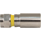 Vertical Cable 083-1042/CP/Q Quad Shield RG6 Compression Type Connector (Pack of 100)