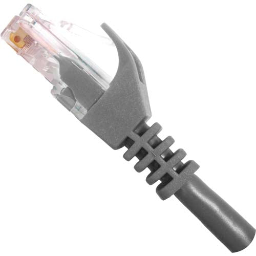 Vertical Cable 092-645/20GY CAT5E 20ft Patch Cord Boot and Protector 24AWG Gray (Pack of 70)
