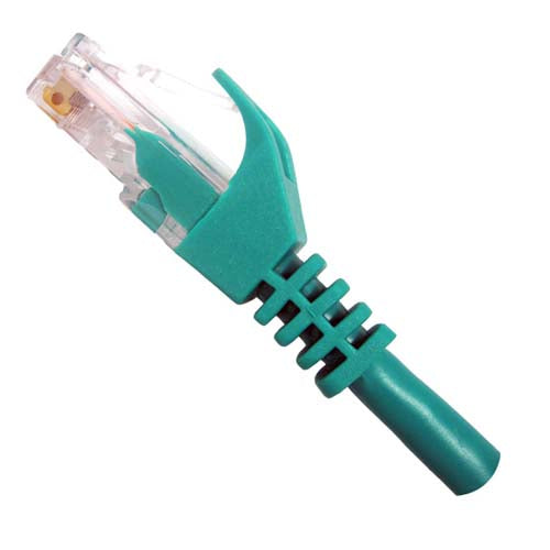 Vertical Cable 092-644/20GR CAT5E 20ft Patch Cord Boot and Protector 24AWG Green (Pack of 60)