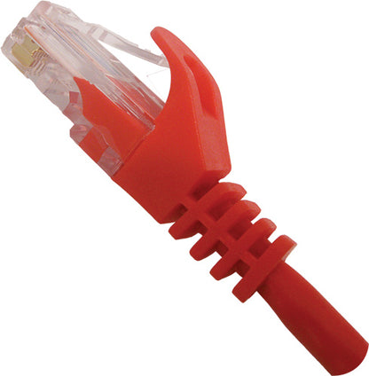 Vertical Cable CAT5E 6ft Mold-Injection Patch Cord Boot and Protector UTP UL 24AWG (Pack of 150)