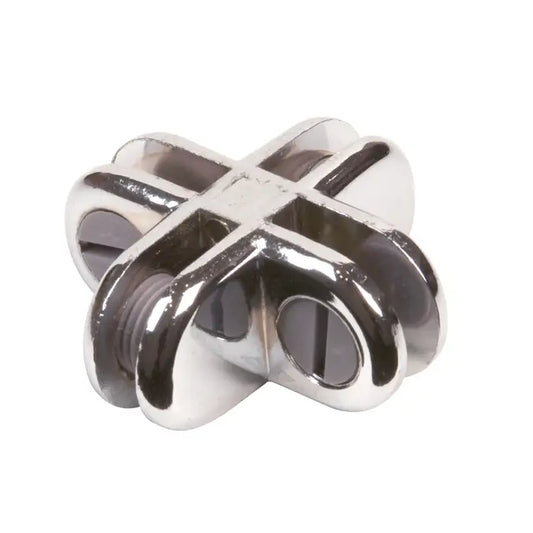 2'' Glass Connectors for Cubbies Econoco CON/4 (Pack of 200)