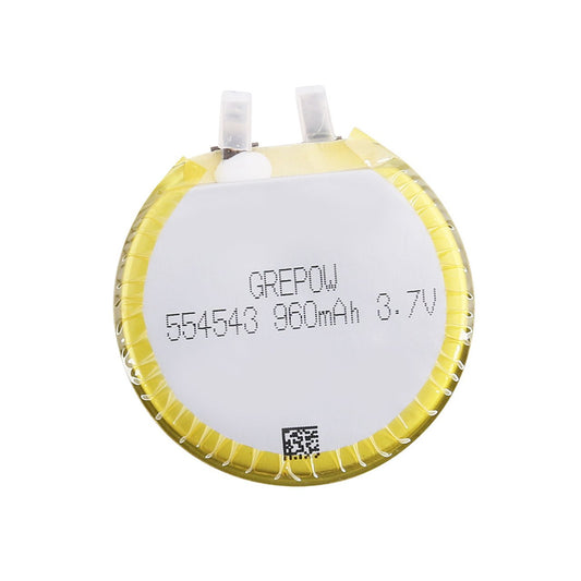 Grepow 960mAh 3.7V LiPo Round Shaped Battery 5545043