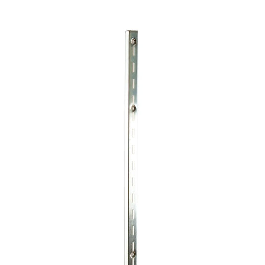 84" Heavy Weight - 1/2" Slots on 1" Center - Slotted Standards - Satin Zinc Econoco SS12/84 (Pack of 10)