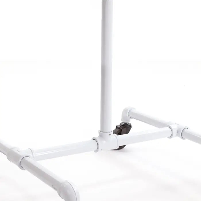 Pipeline Adjustable 2-Way Garment Rack Econoco PS2WADJWH