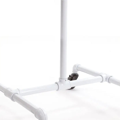 Pipeline Adjustable 2-Way Garment Rack Econoco PS2WADJWH
