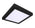 Amax Lighting LED-SM10DL-BLK Black 30 Watts 120V LED Square Light (Pack of 10)