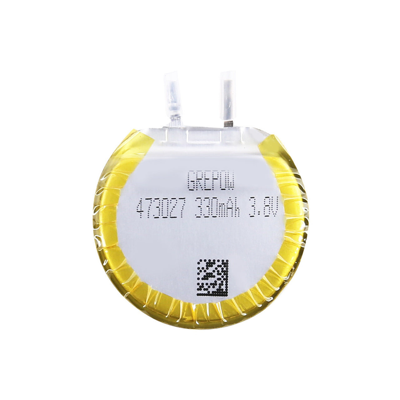 Grepow 330mAh 3.8V LiPo Round Shaped Battery 4730027
