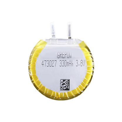 Grepow 330mAh 3.8V LiPo Round Shaped Battery 4730027