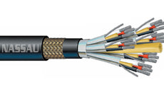 Prysmian and Draka Cable 16 AWG 16 Triads Bostrig Type P Individual and Overall Shielded Multitriad Armored and Sheathed 600V Signal Cable T26490