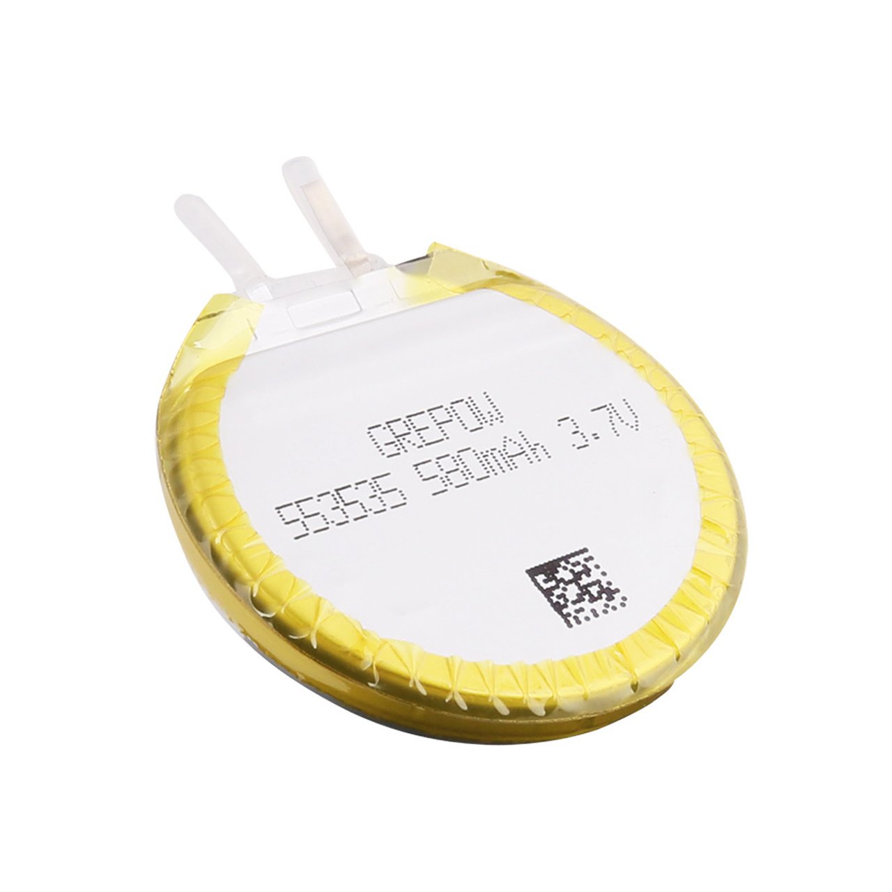 Grepow 580mAh 3.7V LiPo Round Shaped Battery 5535035
