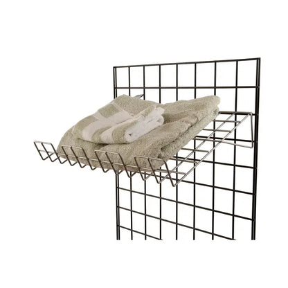 22-1/2"L X 14"W Sloping Shelf With Lip - 1/8" Dia. Wire For Grid Panels Econoco GWEC/SL22 (Pack of 6)