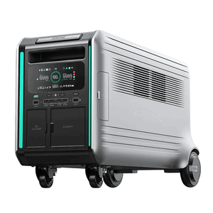 SuperBaseV4600 Portable Power Station and Satellite Battery B4600 with Three 400W Solar Panel Zendure