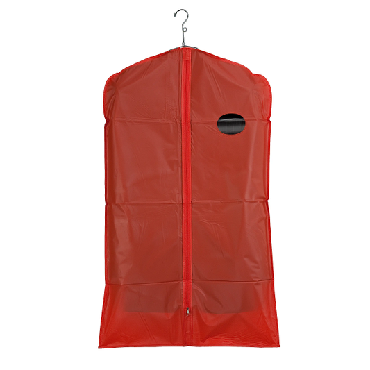40"L Zippered Garment Covers  Vinyl With Taffeta Finish Econoco 40R/B (Pack of 100)