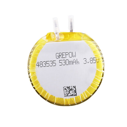 Grepow 530mAh 3.85V LiPo Round Shaped Battery 4835035
