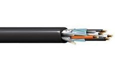 Belden 20 AWG Triads 300V PLTC Individually and Overall Beldfoil Shielding Orange Communication Cable