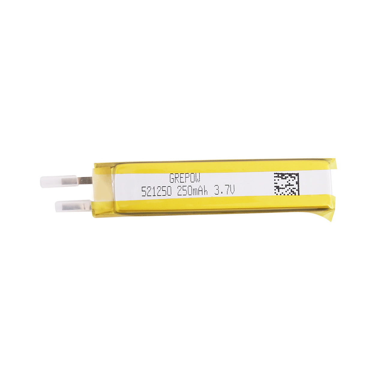 Grepow 250mAh 1S 3.7V LiPo Rectangle Shaped Battery 5212050