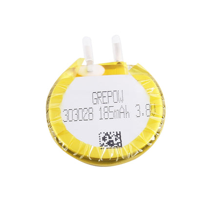 Grepow 185mAh 1S 3.8V LiPo Round Shaped Battery 3030028
