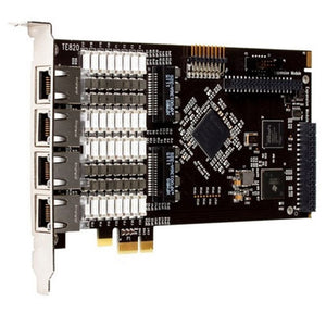 Digium TE820F Eight Span Digital T1/E1/J1/PRI PCI-Express x1 Card