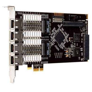 Digium TE820BF Eight Span Digital T1/E1/J1/PRI PCI-Express x1 Card