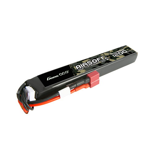 Gens Ace 1200mAh 3S1P 11.1V 25C Battery With Dean Plug