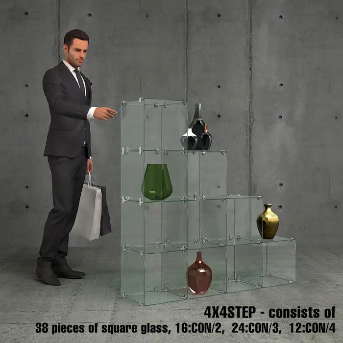 Tempered Glass For Cubbie Displays Econoco CB212 (Pack of 10)