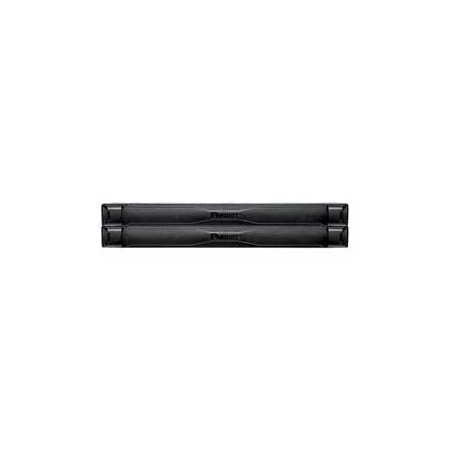 Panduit TLBP2S-V Filler Panels Tool-Less 2 RU Square Hole Black