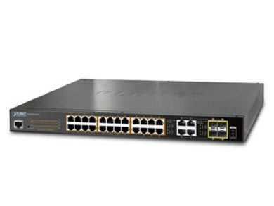 Planet GS-4210-24PL4C 24-Port POE Gigabit Ethernet Switch