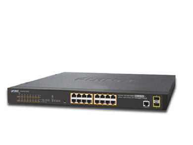 Planet GS-4210-16P2S 16-Port 802.3 POE Gigabit Ethernet Switch