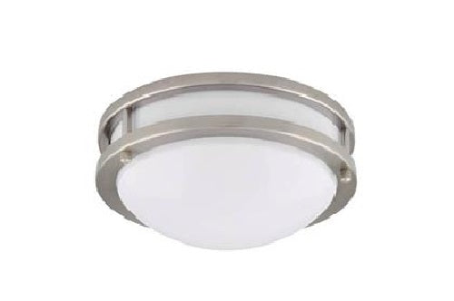Amax Lighting LED-JR002L/NKL 20Watts 120V Nickel 14”X3.8” LED Flush Mount (Pack of 6)