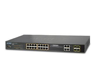 Planet WGSW-20160HP 16-Port 802.3 PoE Gigabit Ethernet Switch