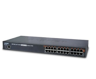 Planet HPOE-1200G 12-Port 802.3at 30w Gigabit High Power over Ethernet Injector Hub