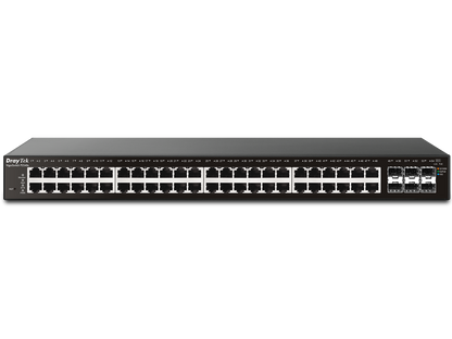 DrayTek VigorSwitch P2540x 54-Port Layer 2+ Managed 10G PoE Switch