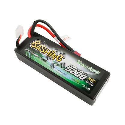 Gens Ace Bashing Series 5200mAh 2S1P 7.4V 35C Car Lipo Battery Pack Hardcase 24# With Deans Plug