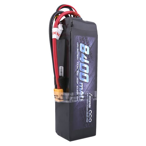 Gens Ace 8400mAh 3S2P 11.1V 50C Lipo Battery Pack With XT60T Plug