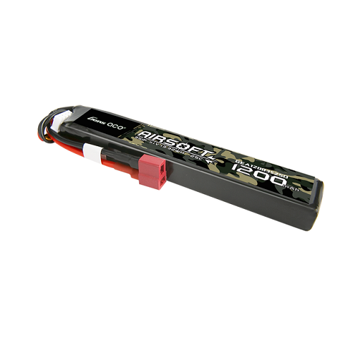 Gens Ace 1200mAh 3S1P 11.1V 25C Battery With Dean Plug