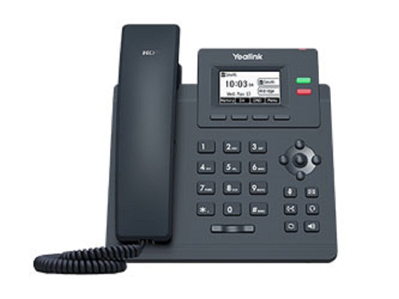 Yealink SIP-T31P Entry-level IP Phone with 2 Lines & HD voice
