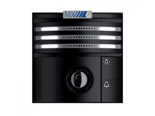 Mobotix Mx-T26B-6D016-b Hemispheric IP Door Station Camera With 6MP Moonlight Sensor Black