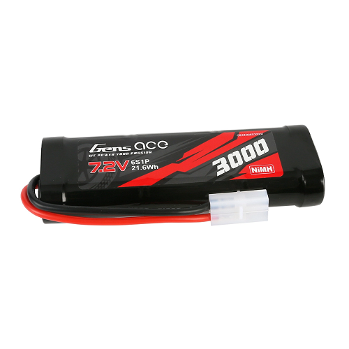 Gens Ace 3000mAh 6S1P 7.2V Ni-MH Battery With Tamiya Plug