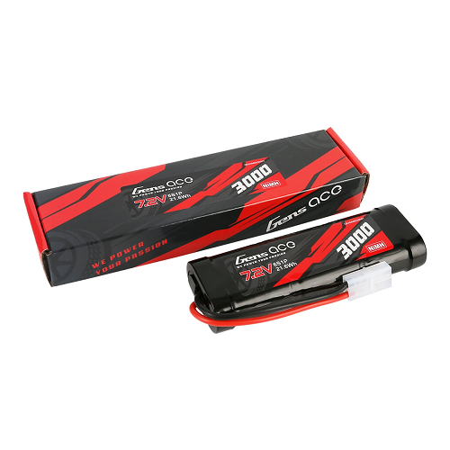 Gens Ace 3000mAh 6S1P 7.2V Ni-MH Battery With Tamiya Plug