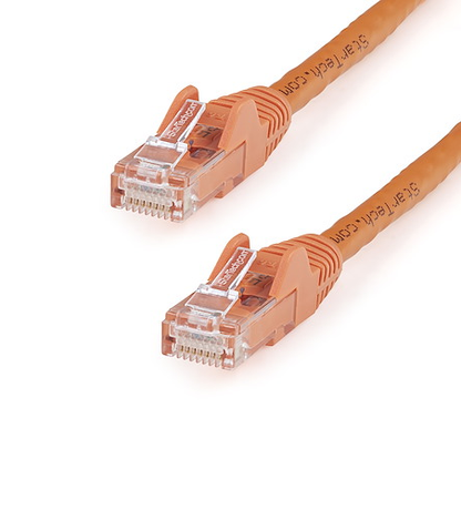 CAT6 6 Gigabit 650MHz 100W PoE UTP Snagless W/Strain Relief Ethernet Cable