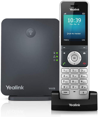 Yealink W53P Wireless Mid Level DECT High-performance SIP Cordless Phone System