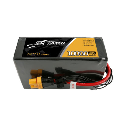 Tattu 10000mAh 12S1P 44.4V 30C Lipo Battery Pack With AS150U Plug For UAV Drone