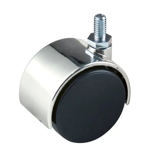 2" Plastic Twin Wheel Caster w/ 5/8" Stem Econoco TW12 (Pack of 72)
